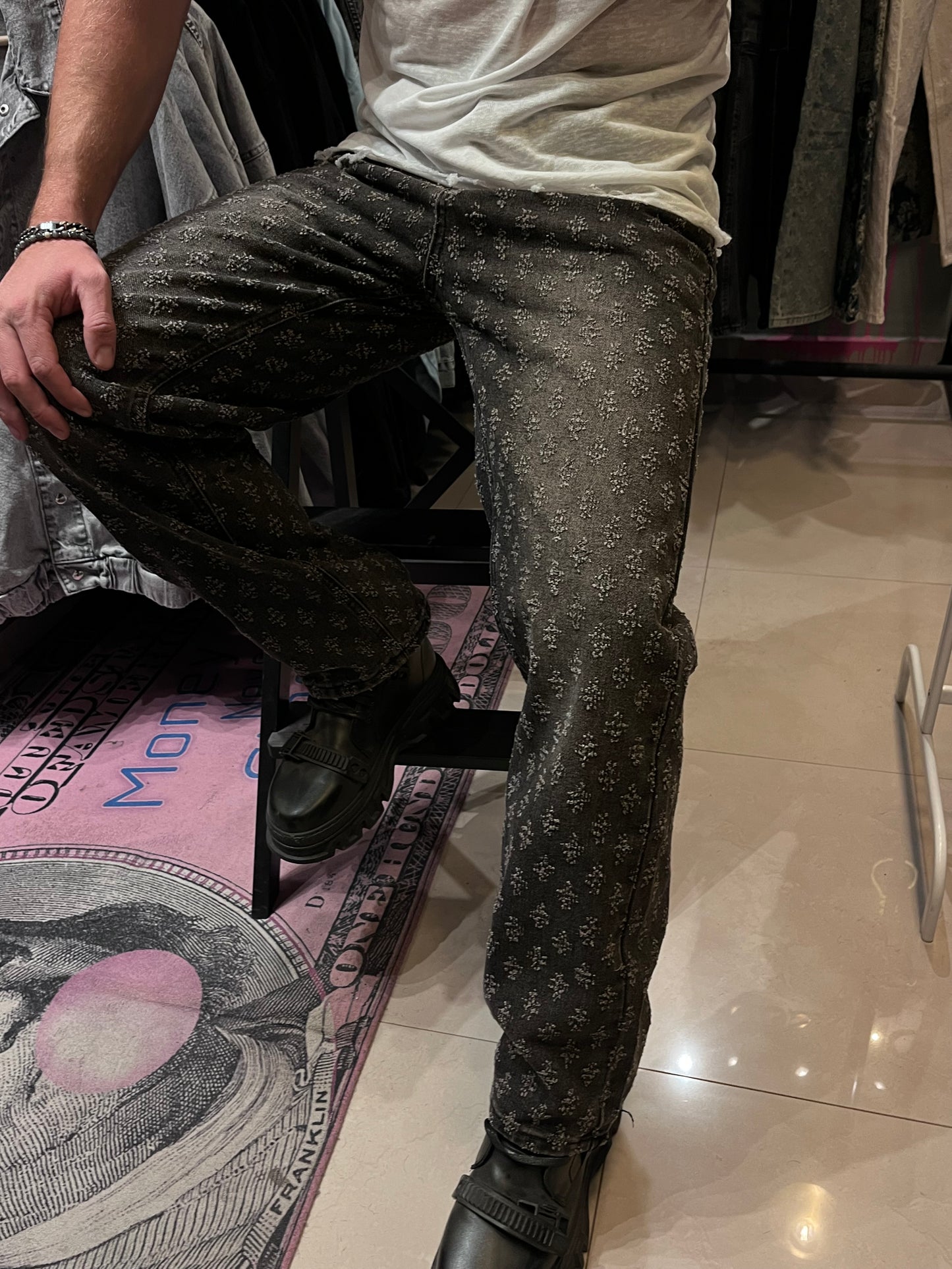 Opium jeans (שחור)