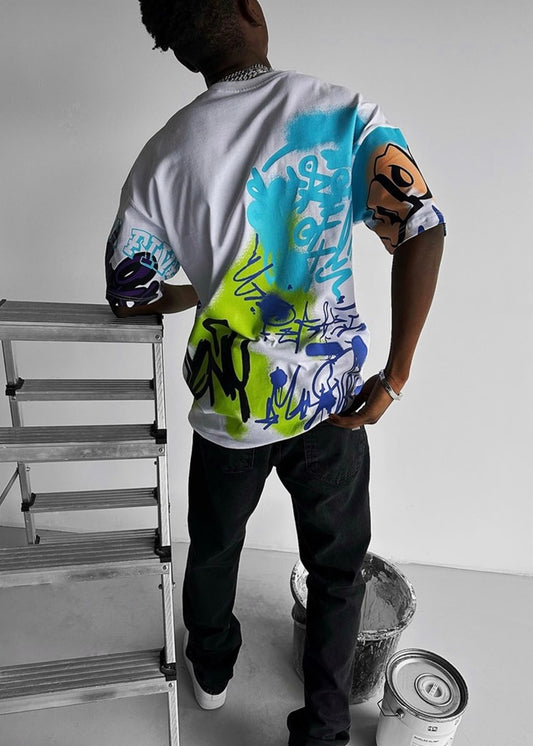 GOss oversized shirt (לבן)